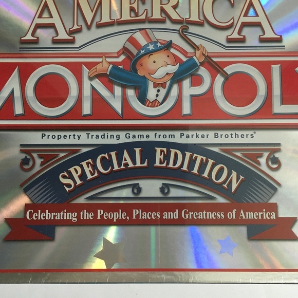 Monopoly America Special Edition 2002 Parker Brothers New Factory Sealed - Picture 10 of 10